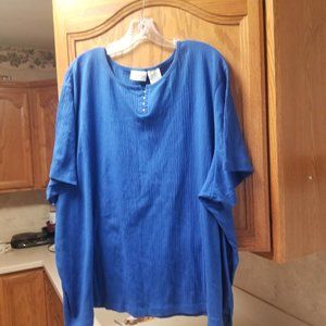 WHITE STAG STRETCH TOP SHIRT BLOUSE SIZE 26W28W